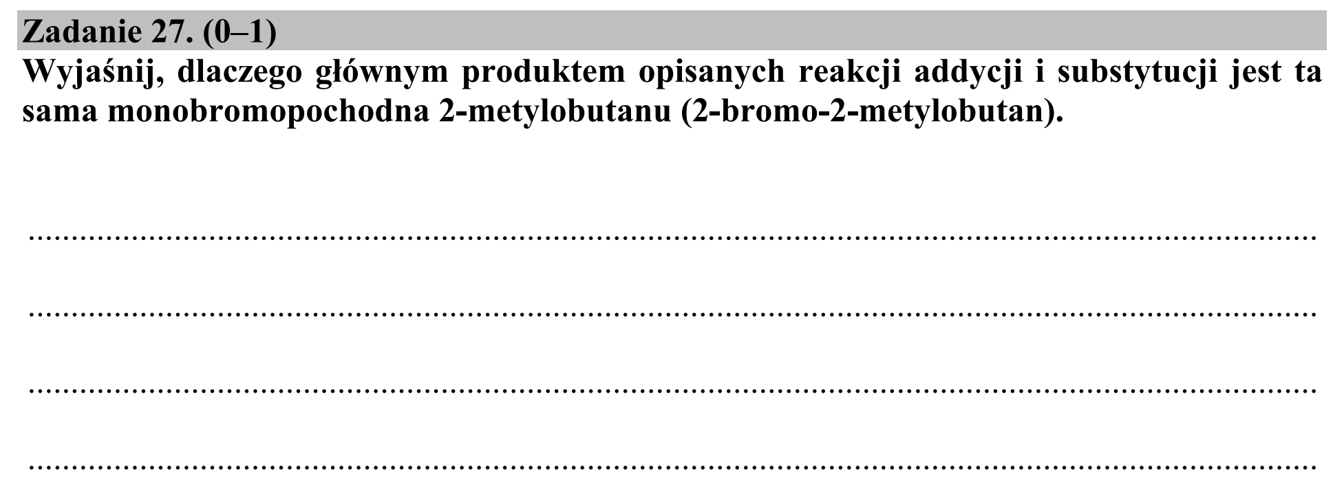 Matura, maj 2015, podgląd zadania 27