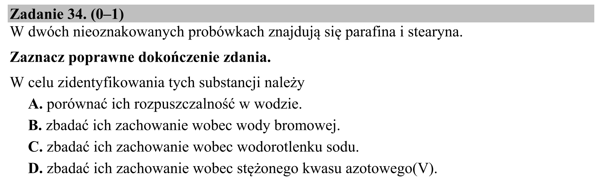 Matura, maj 2015, podgląd zadania 34