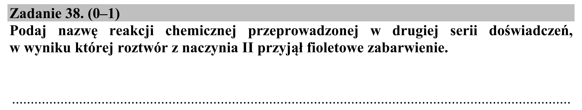 Matura, maj 2015, podgląd zadania 38
