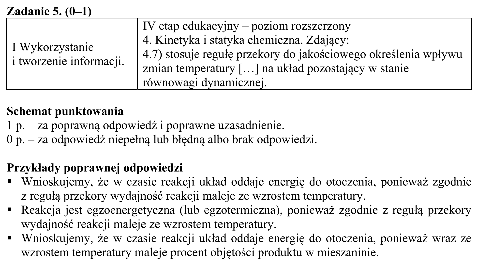 Matura, maj 2016, odpowiedź do zadania 5