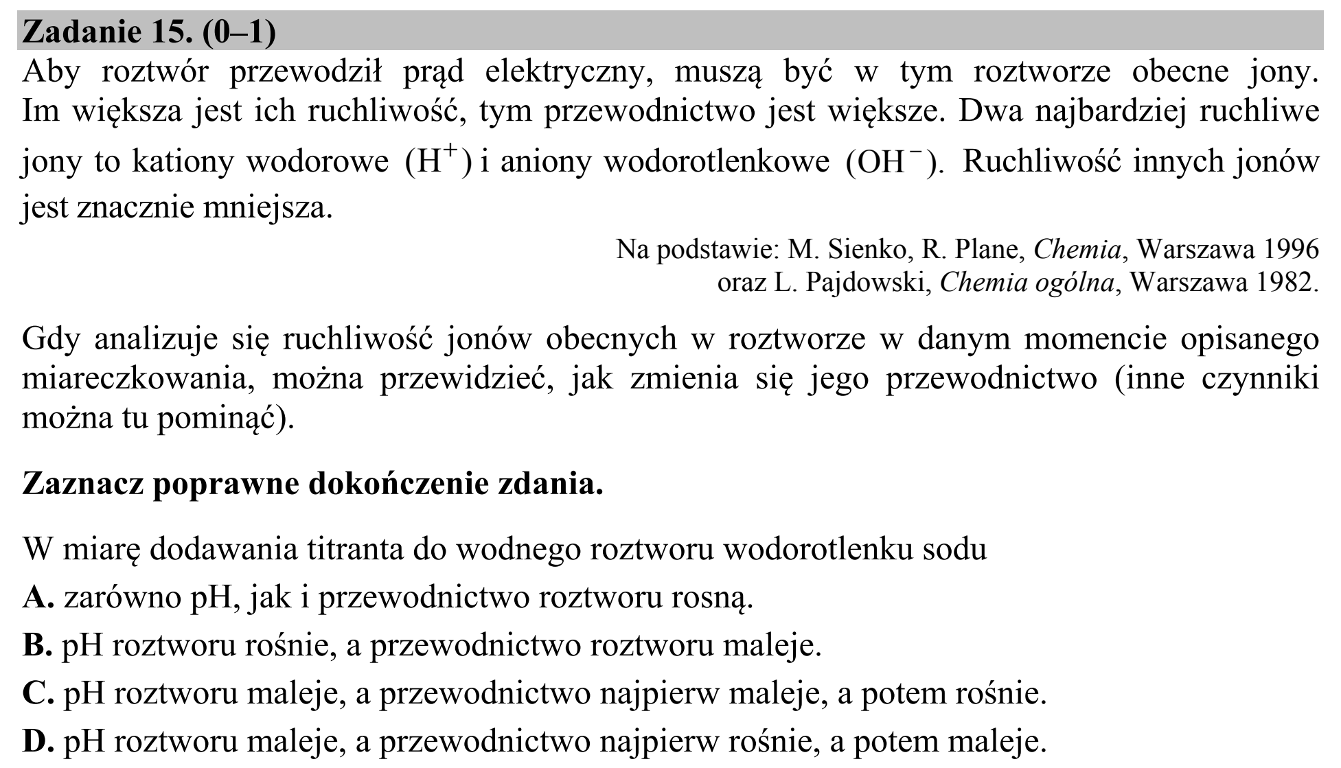 Matura, maj 2016, podgląd zadania 15