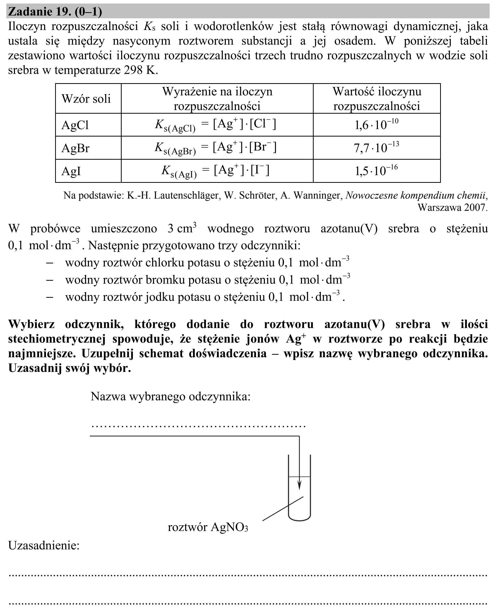 Matura, maj 2016, podgląd zadania 19