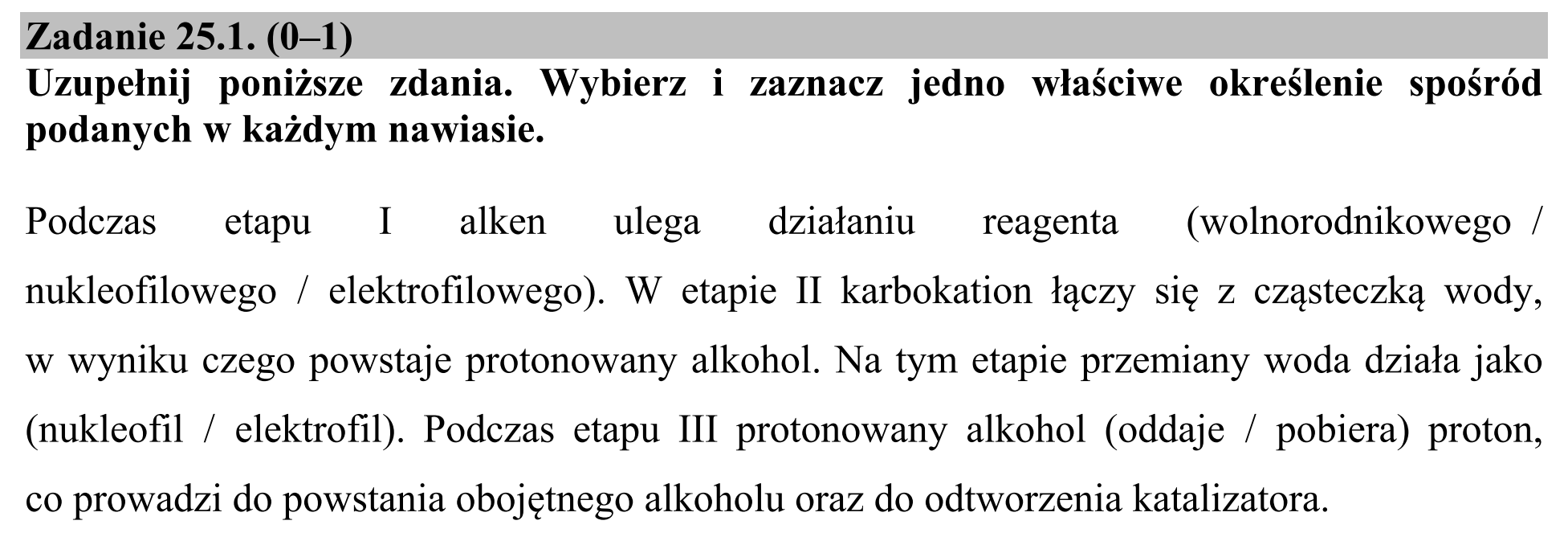 Matura, maj 2016, zadanie 25.1