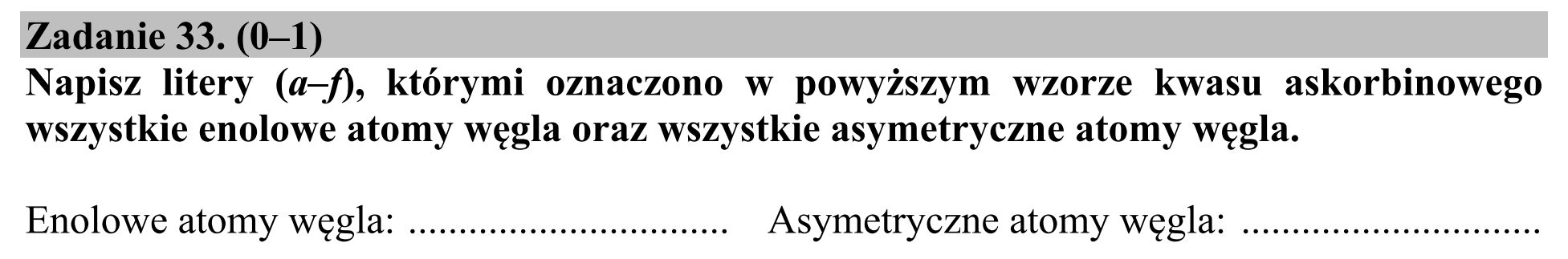 Matura, maj 2016, podgląd zadania 33