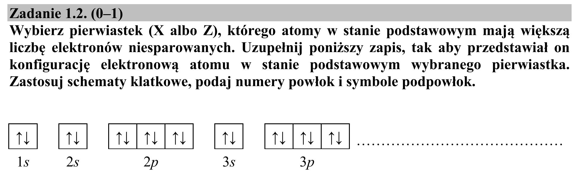 Matura, maj 2017, zadanie 1.2