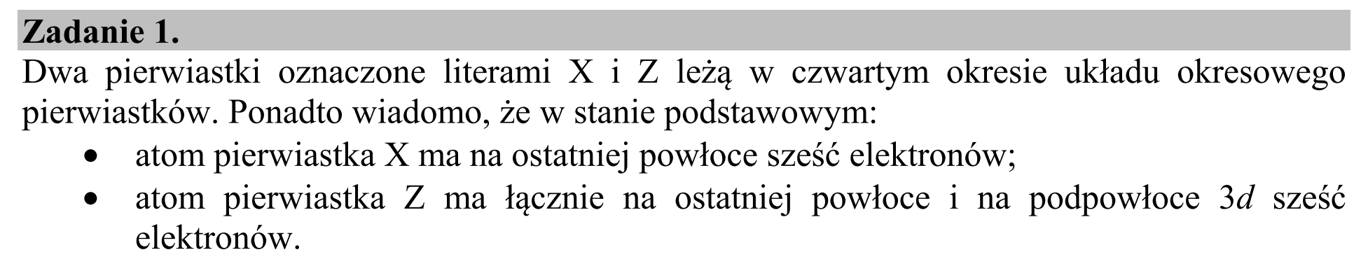 Matura, maj 2017, wstęp zadania 1