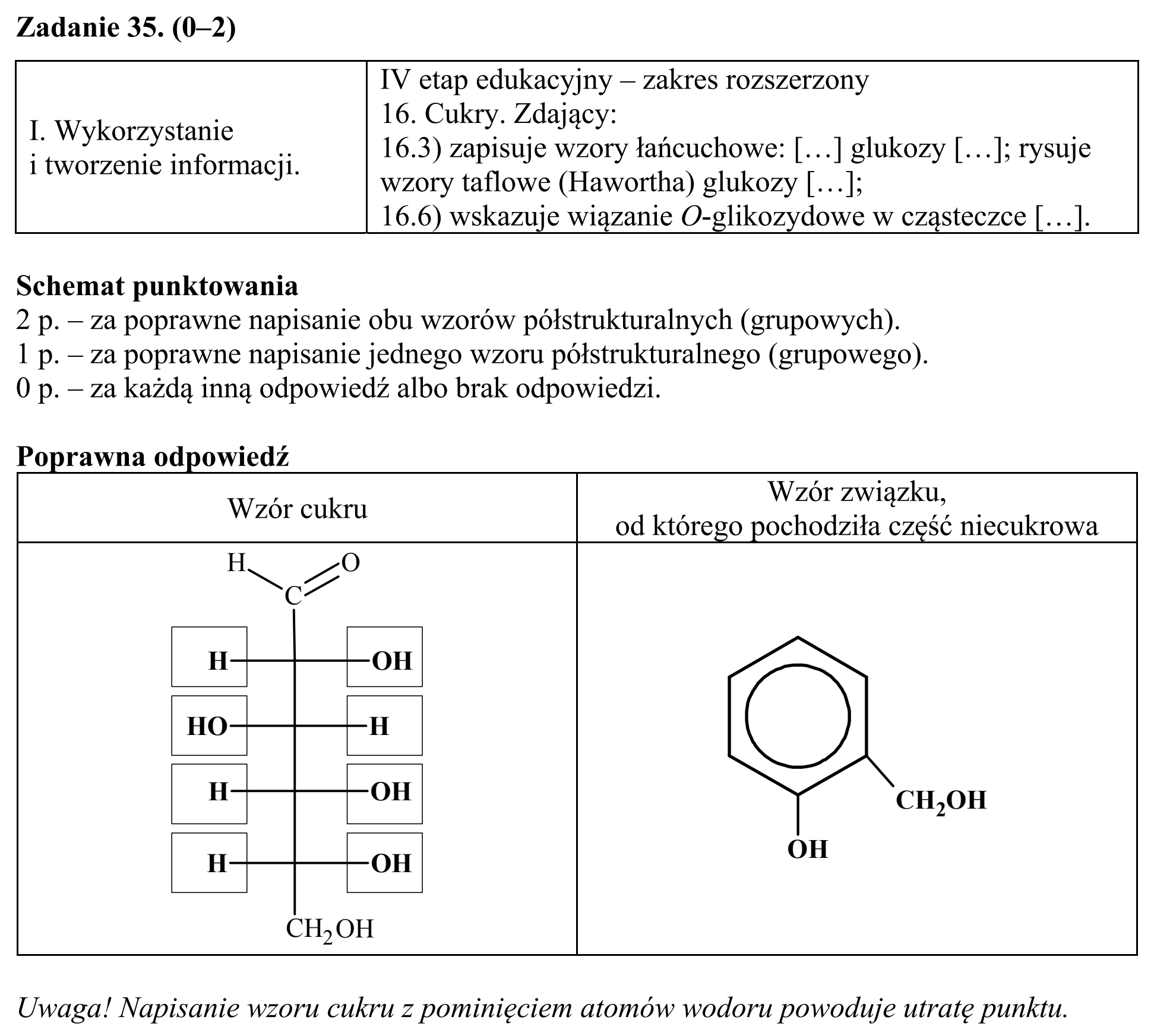 Matura, maj 2018, odpowiedź do zadania 35