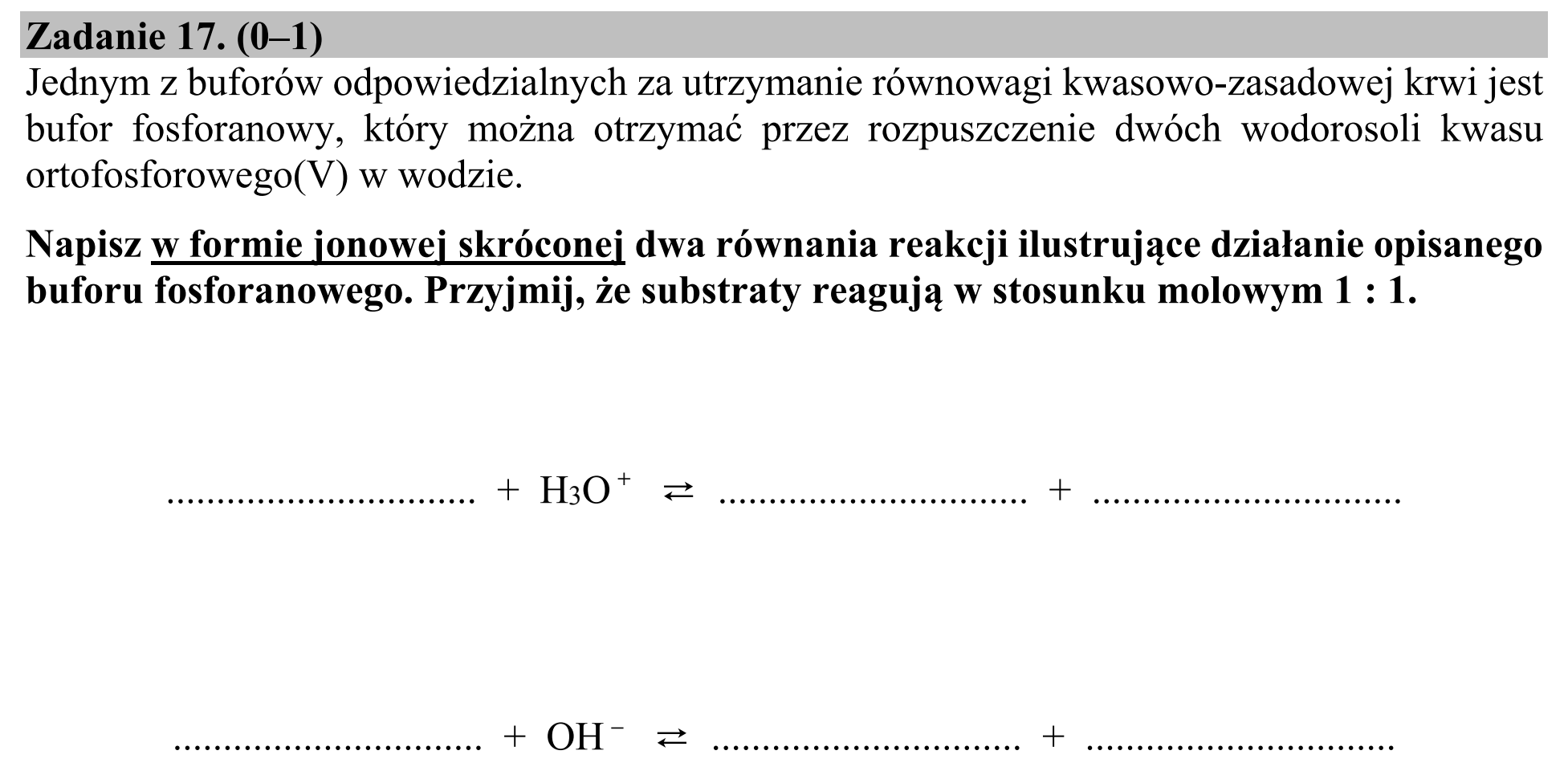 Matura, maj 2018, podgląd zadania 17