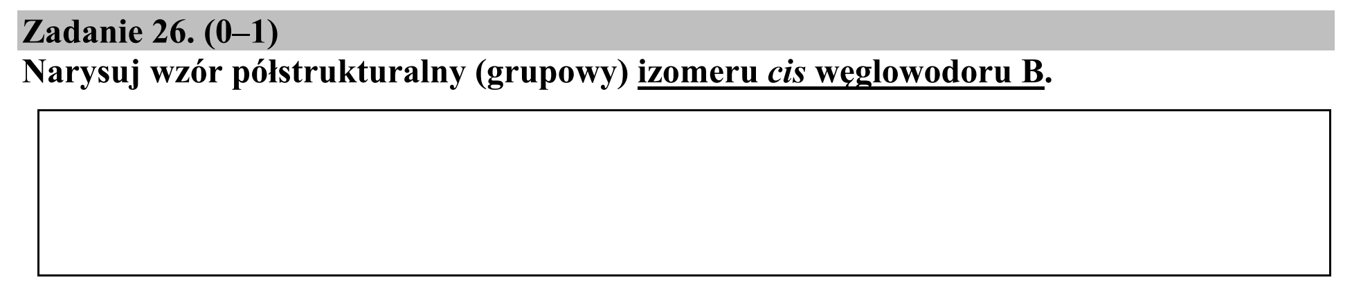 Matura, maj 2018, podgląd zadania 26