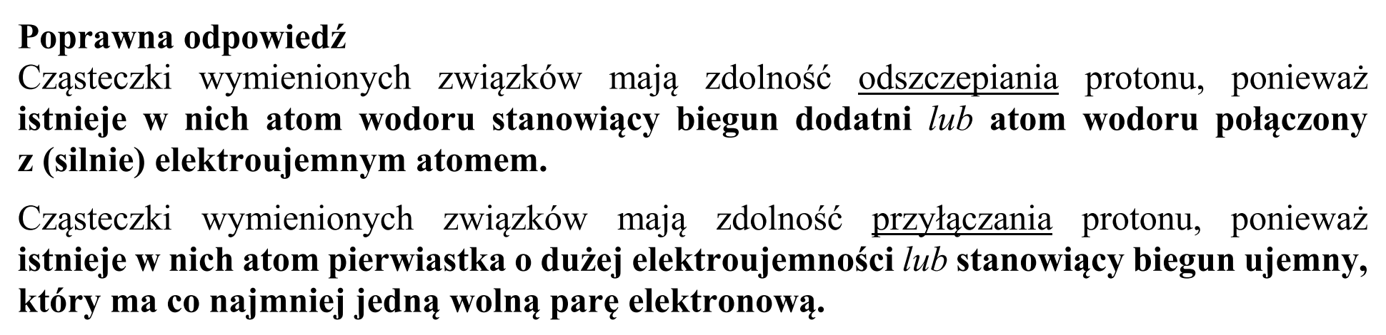 Matura, maj 2019, odpowiedź do zadania 15.2, fragment 2