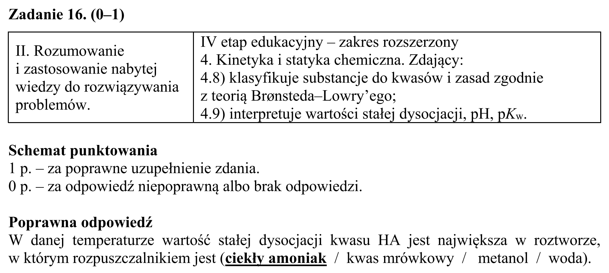 Matura, maj 2019, odpowiedź do zadania 16