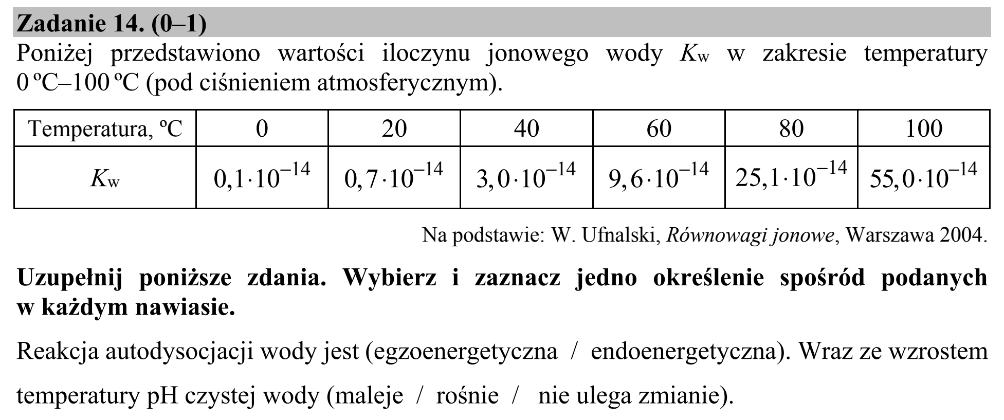 Matura, maj 2019, podgląd zadania 14