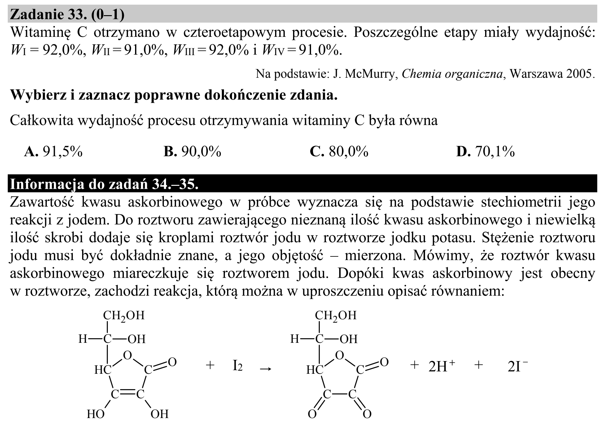 Matura, maj 2019, podgląd zadania 33, fragment 1