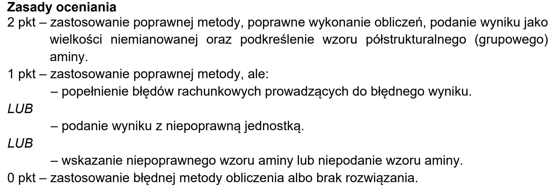 Matura, maj 2020, odpowiedź do zadania 27.1