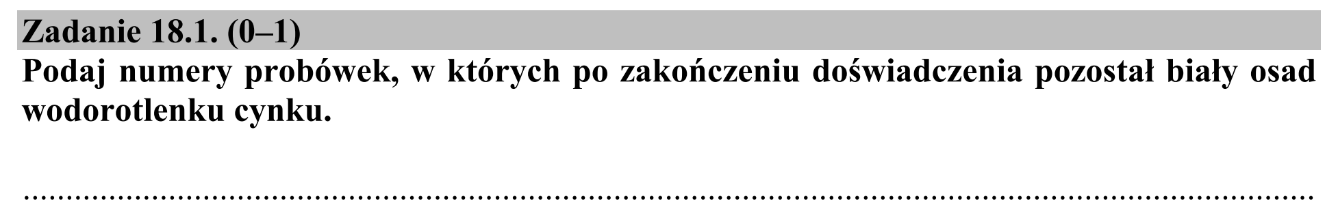 Matura, maj 2020, zadanie 18.1