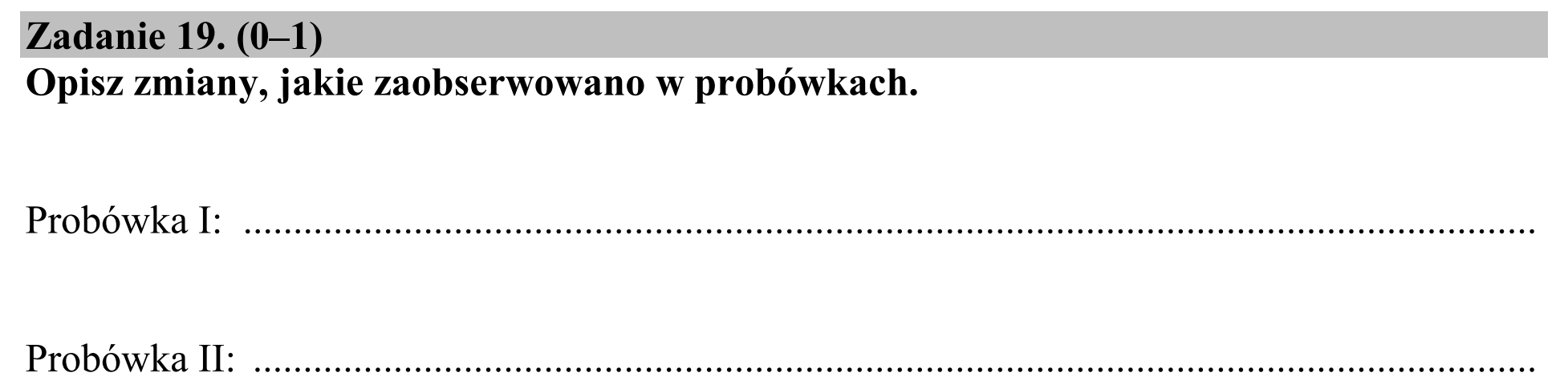 Matura, maj 2020, podgląd zadania 19