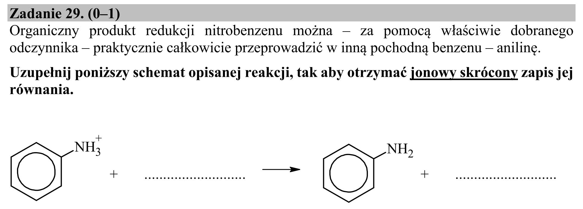 Matura, maj 2020, podgląd zadania 29