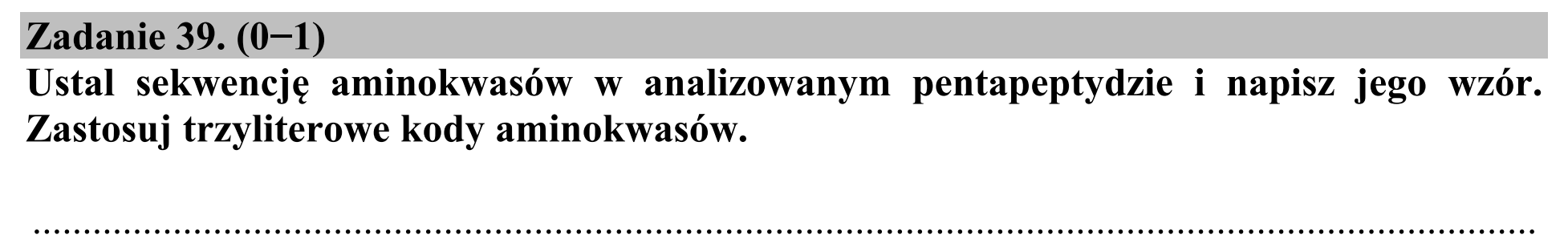 Matura, maj 2020, podgląd zadania 39