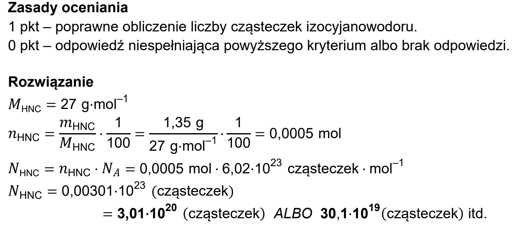 Matura, maj 2021, odpowiedź do zadania 13