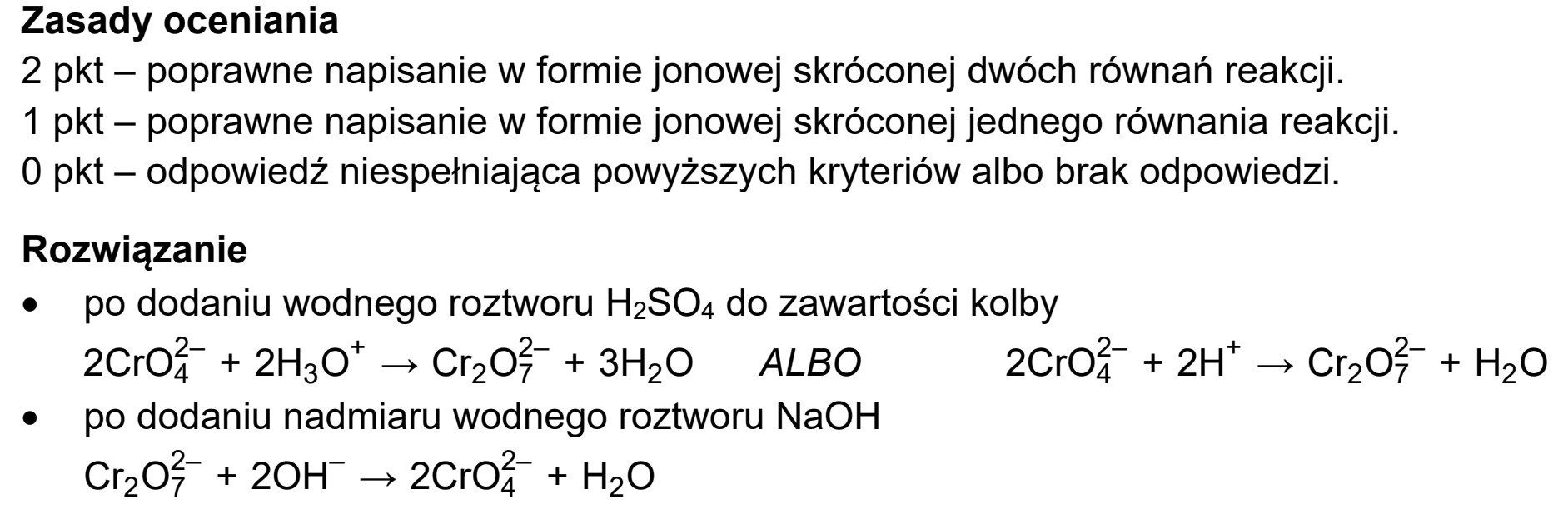 Matura, maj 2021, odpowiedź do zadania 18.2