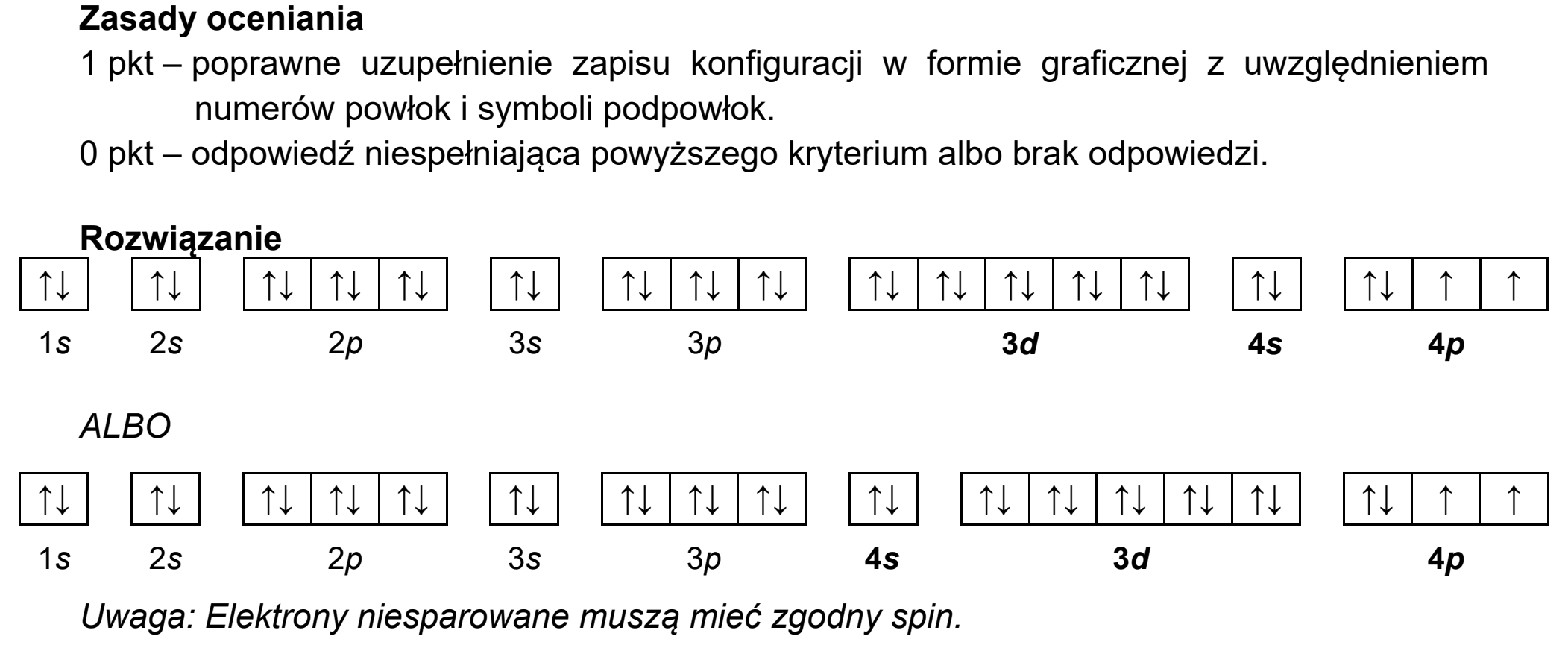 Matura, maj 2021, odpowiedź do zadania 2