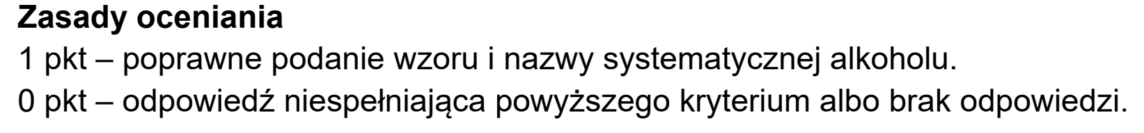 Matura, maj 2021, odpowiedź do zadania 26.1, fragment 1