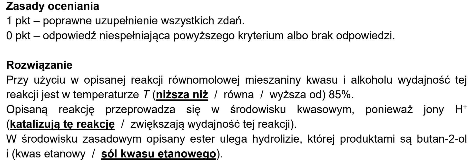 Matura, maj 2021, odpowiedź do zadania 31