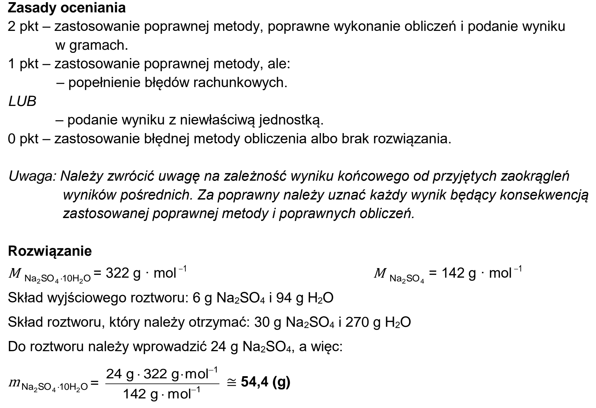 Matura, maj 2022, odpowiedź do zadania 19