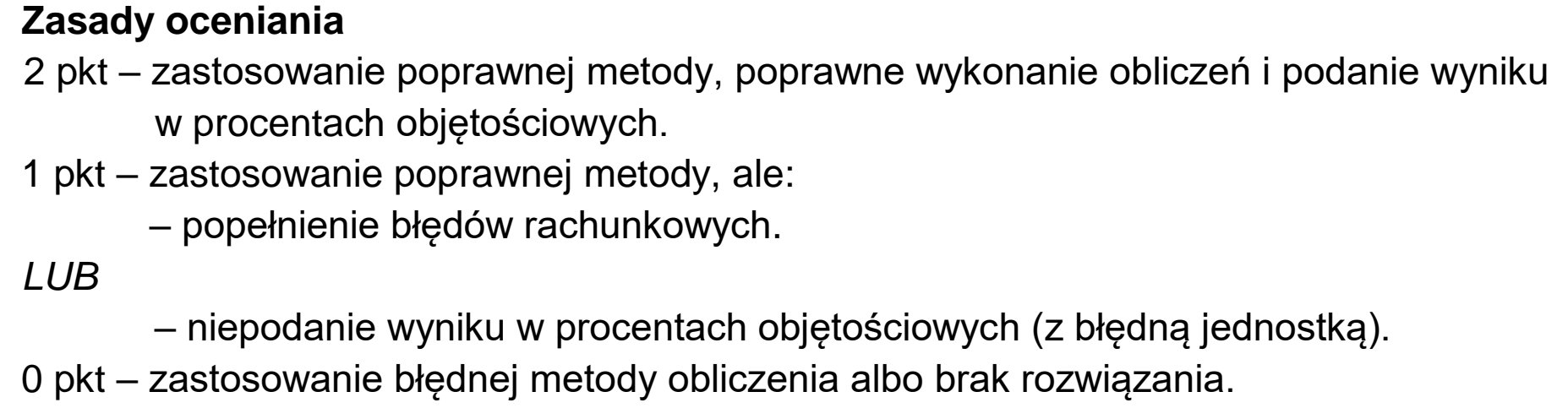 Matura, maj 2022, odpowiedź do zadania 23