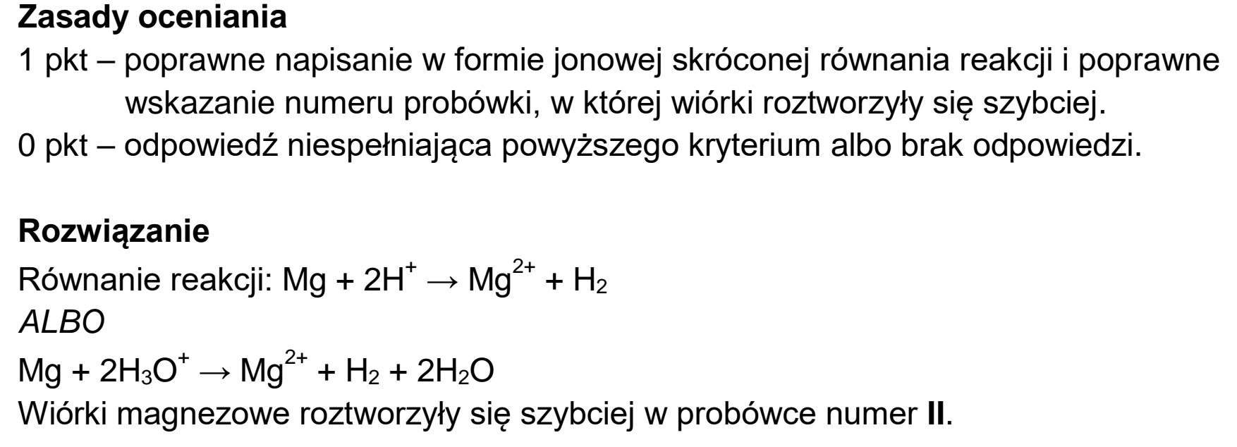 Matura, maj 2022, odpowiedź do zadania 9.1