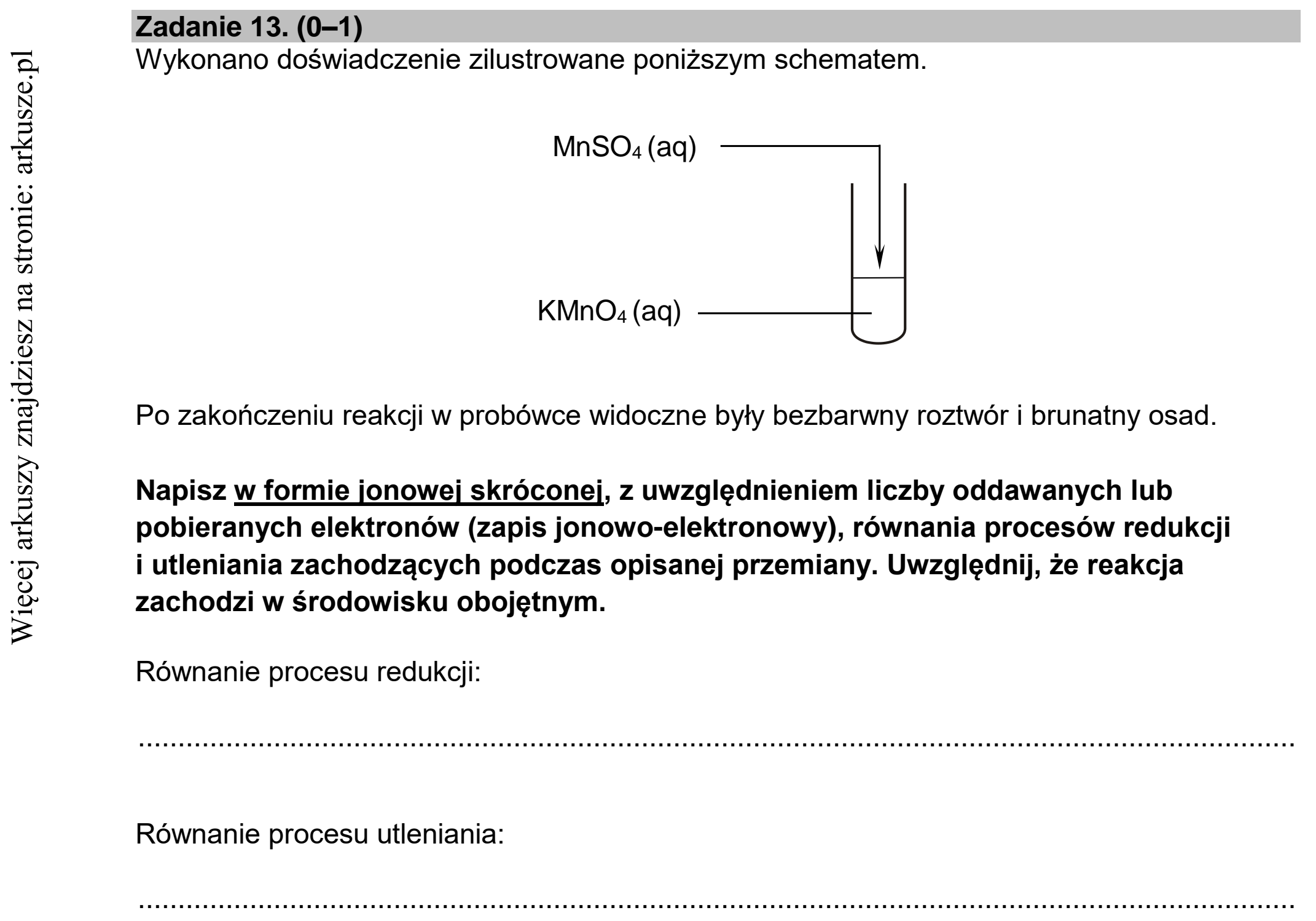 Matura, maj 2022, podgląd zadania 13