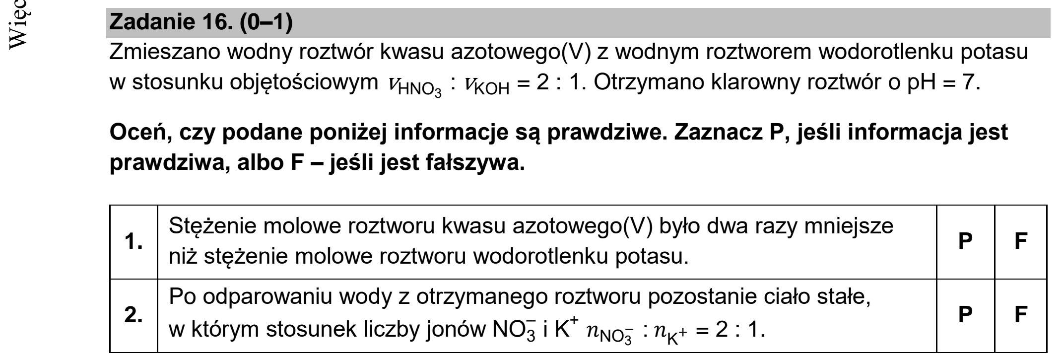 Matura, maj 2022, podgląd zadania 16