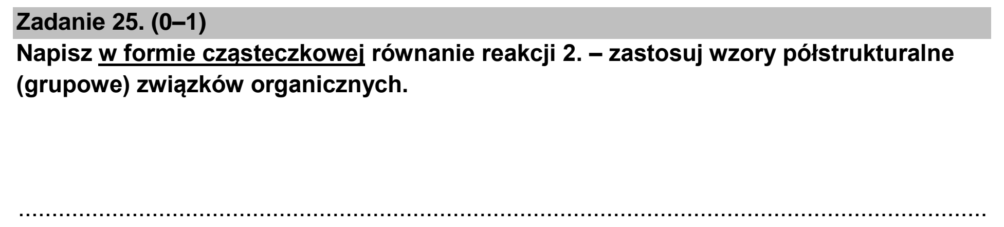 Matura, maj 2022, podgląd zadania 25