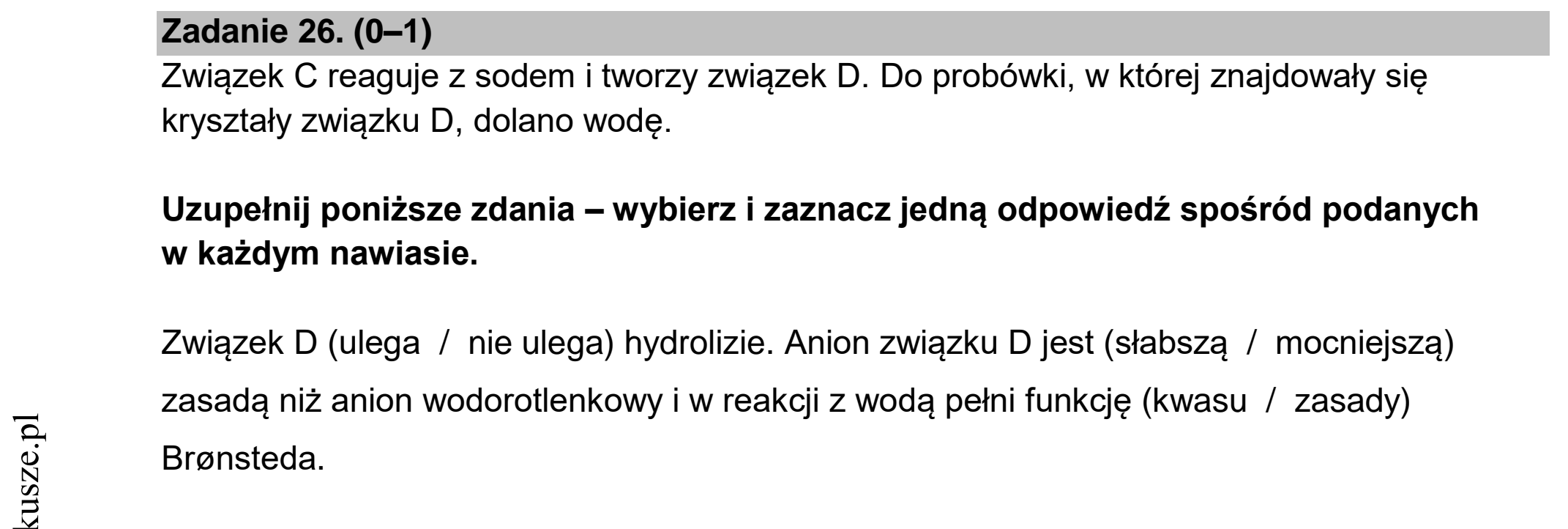 Matura, maj 2022, podgląd zadania 26