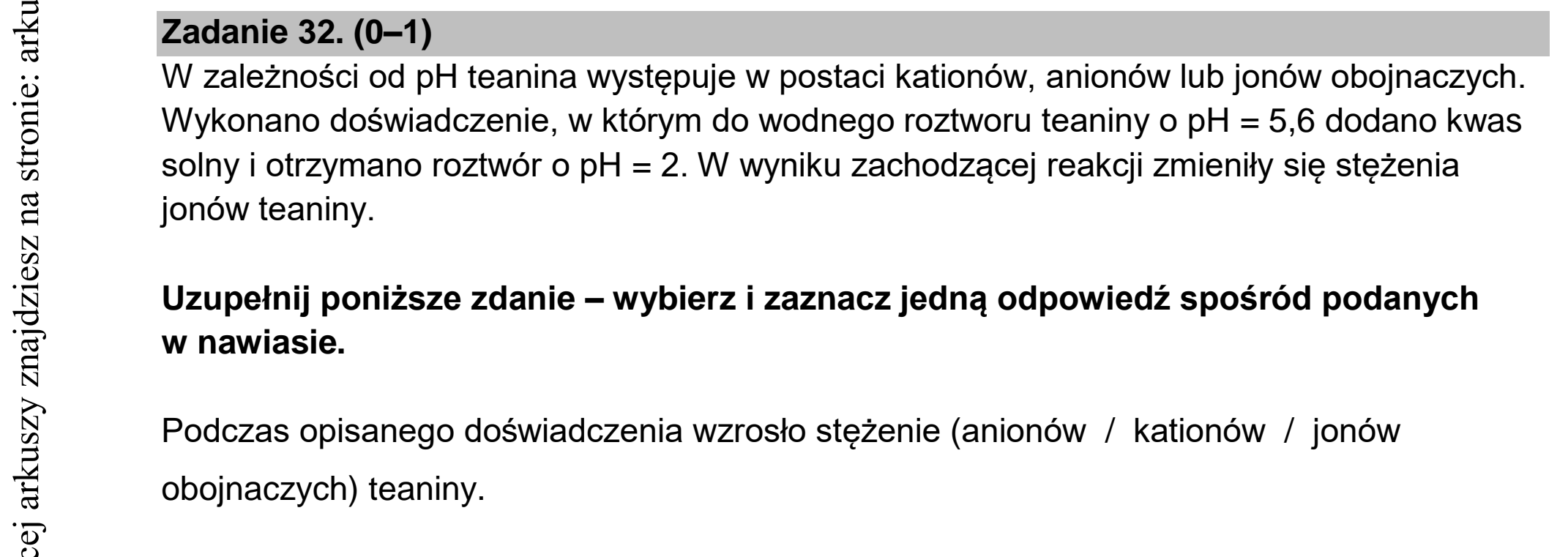 Matura, maj 2022, podgląd zadania 32