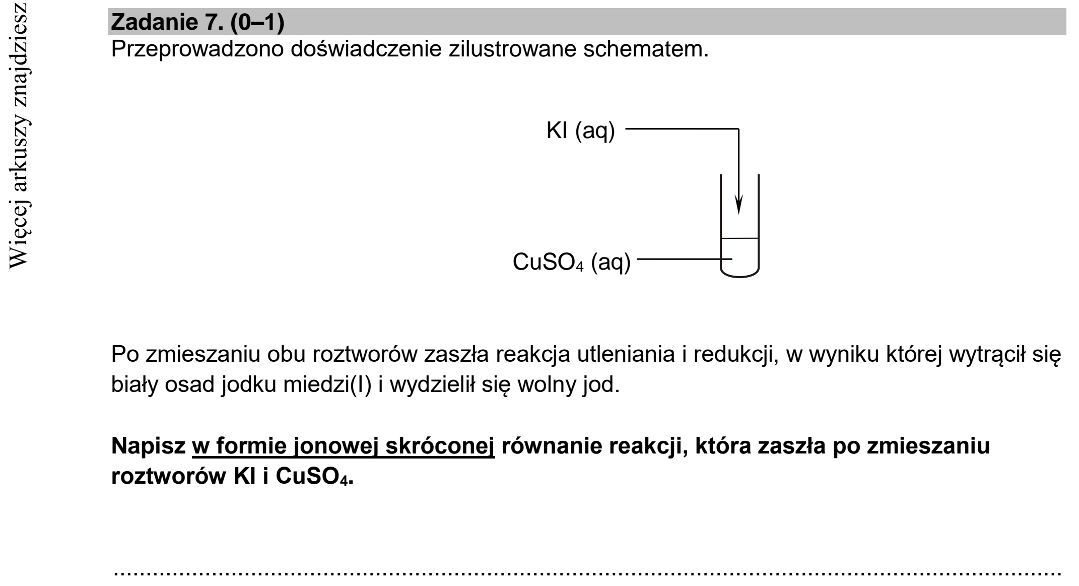 Matura, maj 2022, podgląd zadania 7