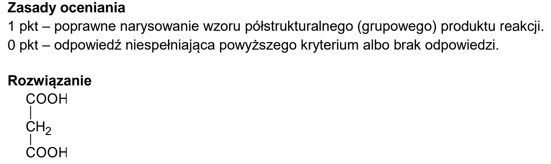 Matura, maj 2023, odpowiedź do zadania 6