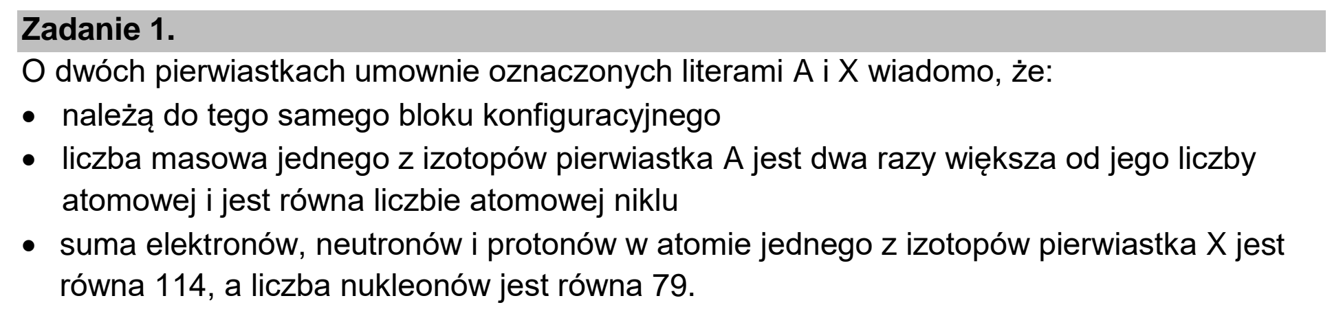 Matura, maj 2023, wstęp zadania 1
