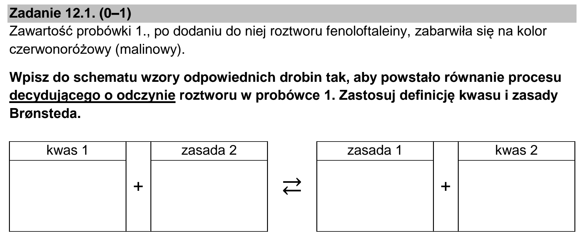 Matura, maj 2023, zadanie 12.1