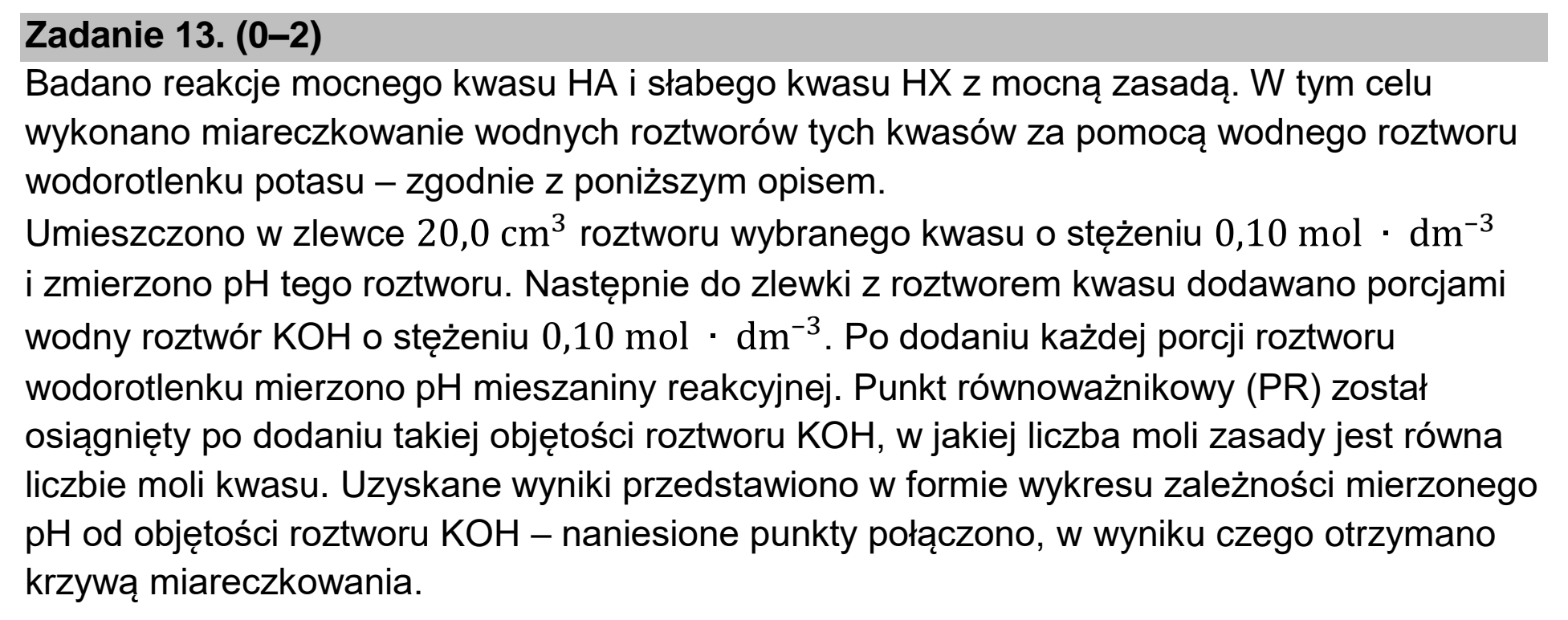 Matura, maj 2023, podgląd zadania 13, fragment 1