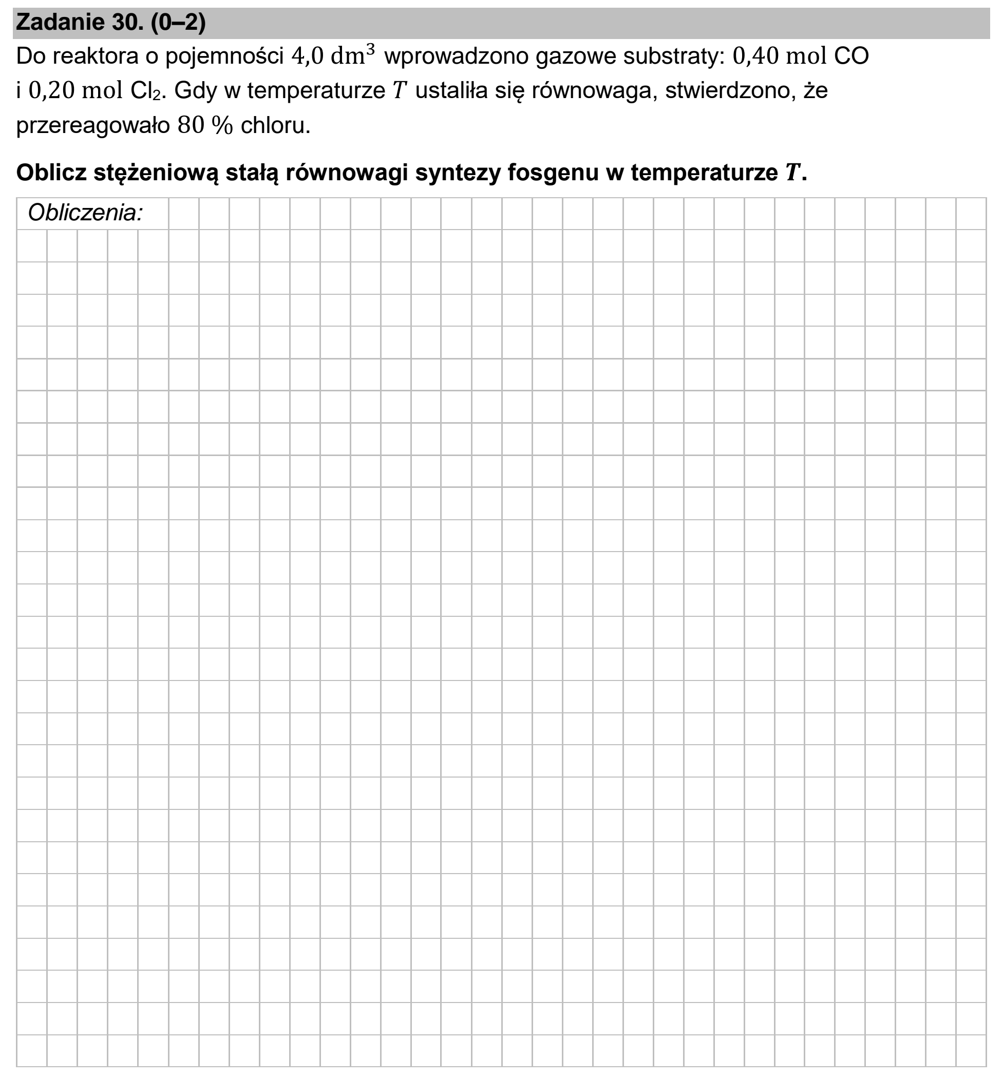 Matura, maj 2023, podgląd zadania 30