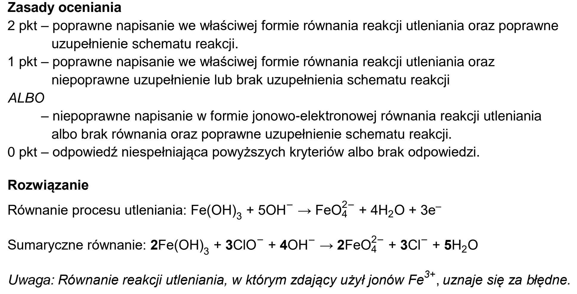 Matura, maj 2024, odpowiedź do zadania 10