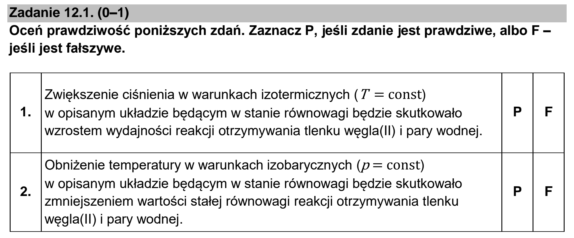 Matura, maj 2024, zadanie 12.1