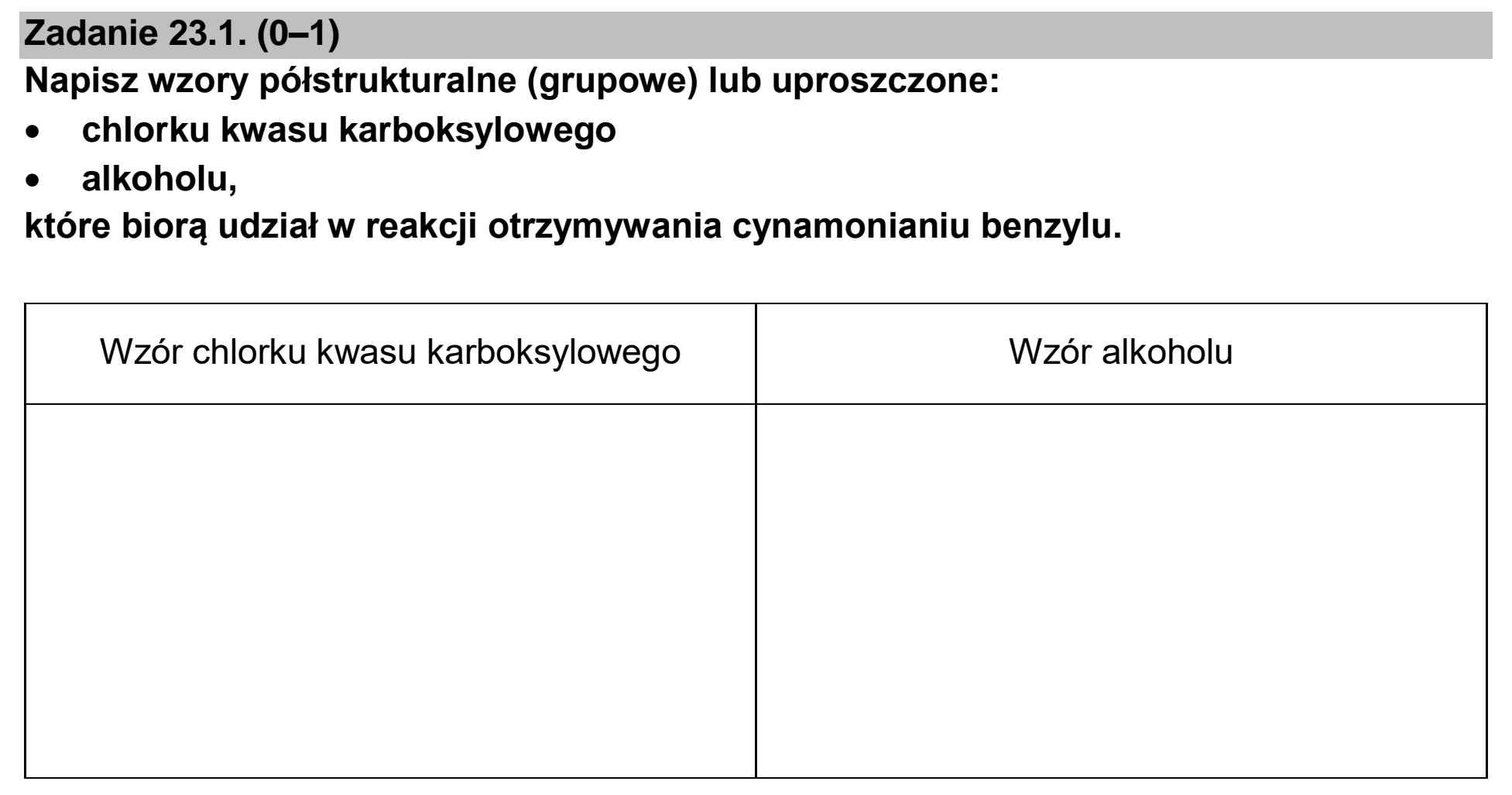 Matura, maj 2024, zadanie 23.1