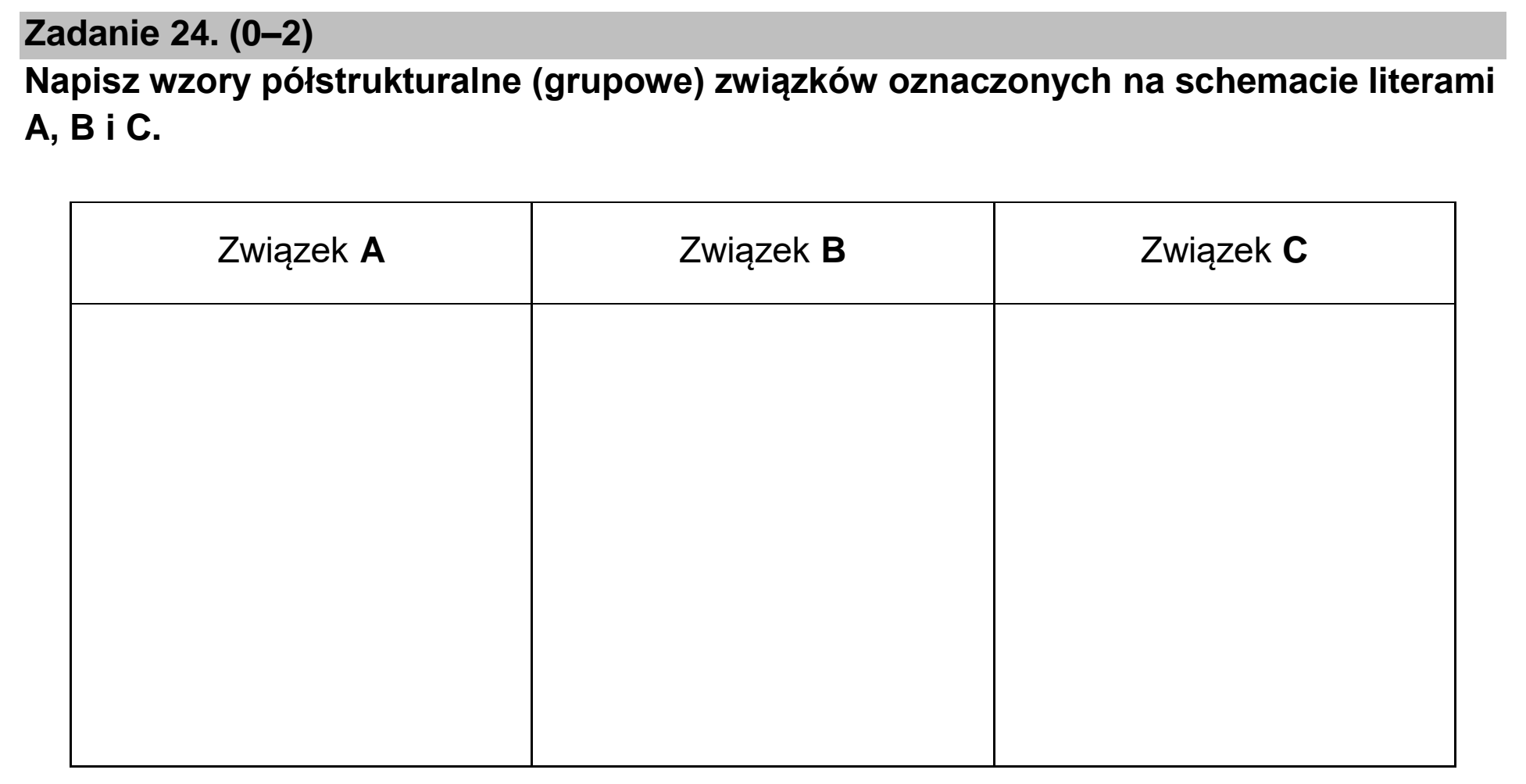 Matura, maj 2024, podgląd zadania 24