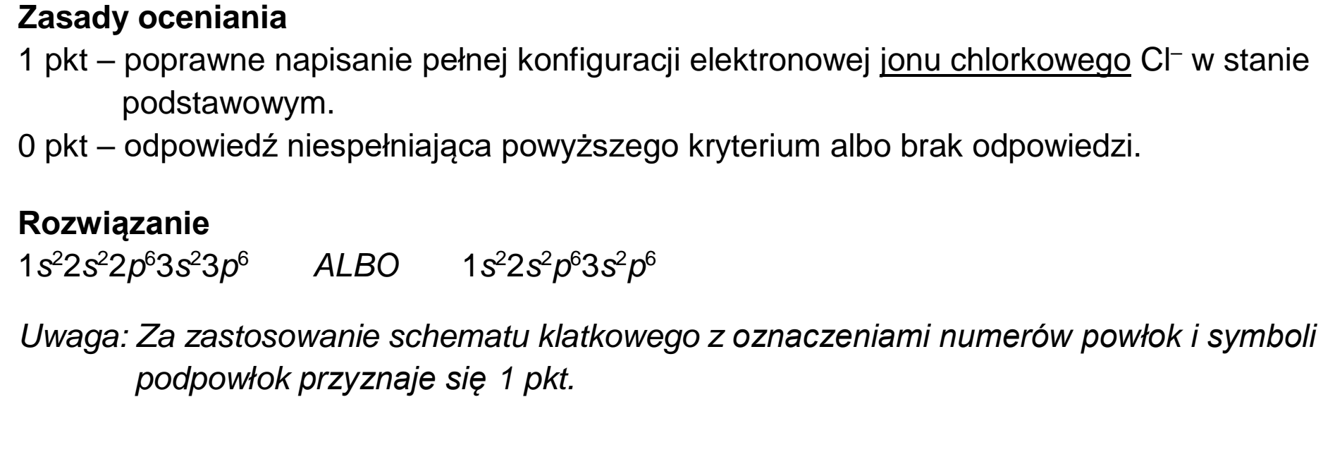 Matura, maj 2025, odpowiedź do zadania 1.2