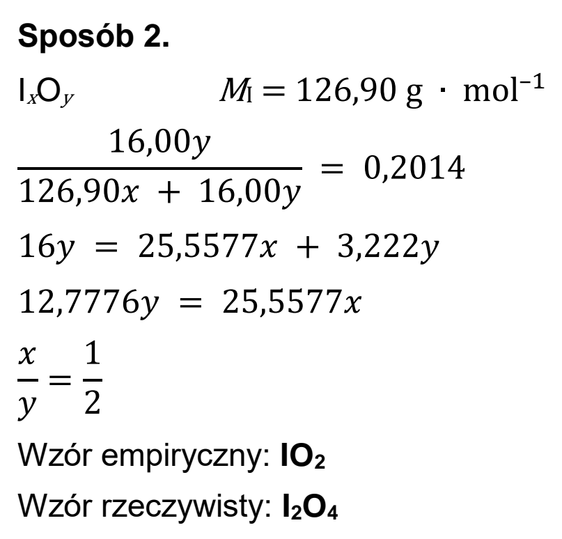 Matura, maj 2025, odpowiedź do zadania 5, fragment 2