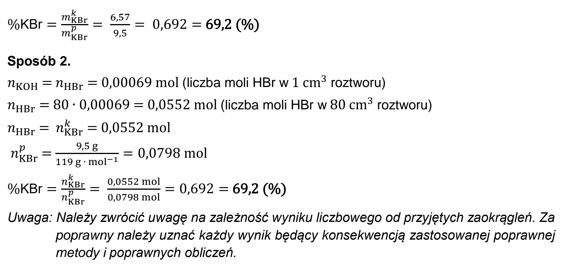 Matura, maj 2025, odpowiedź do zadania 7, fragment 2