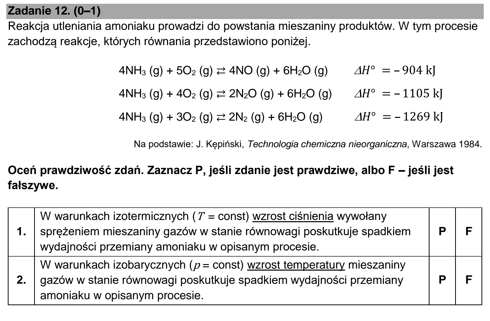 Matura, maj 2025, podgląd zadania 12