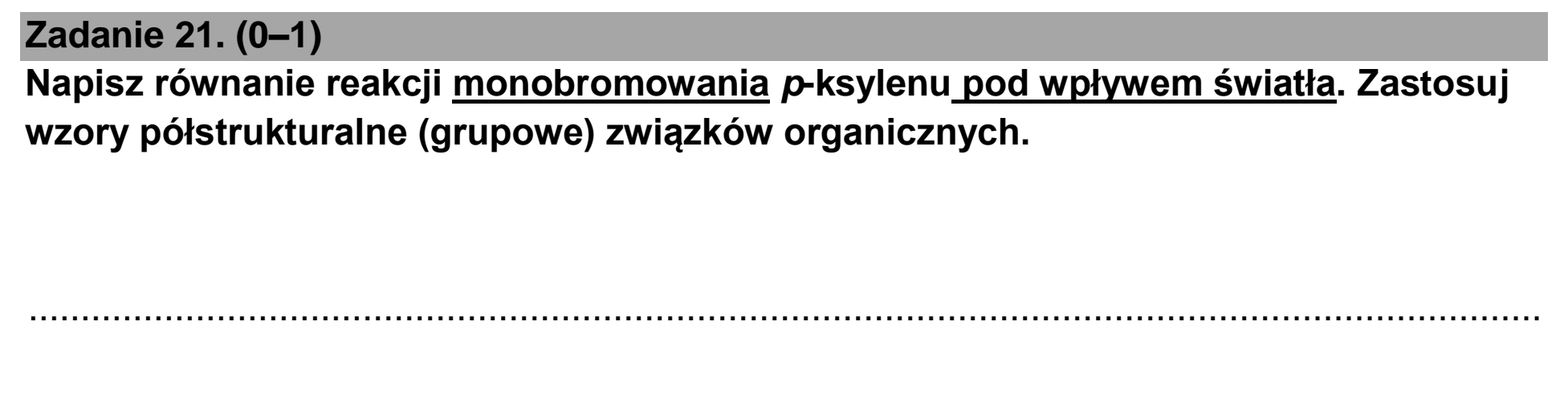 Matura, maj 2025, podgląd zadania 21